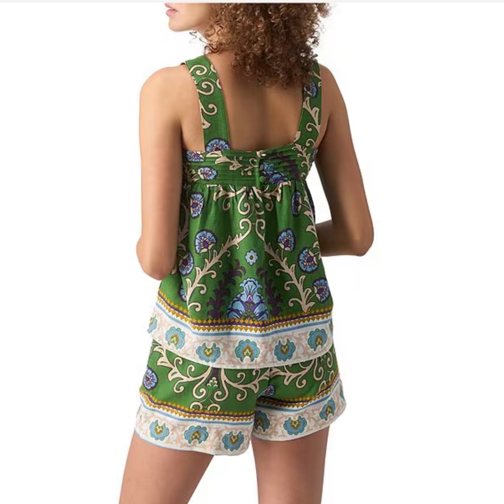 Sanctuary Button Back Square Neck Sleeveless Coor… - image 2